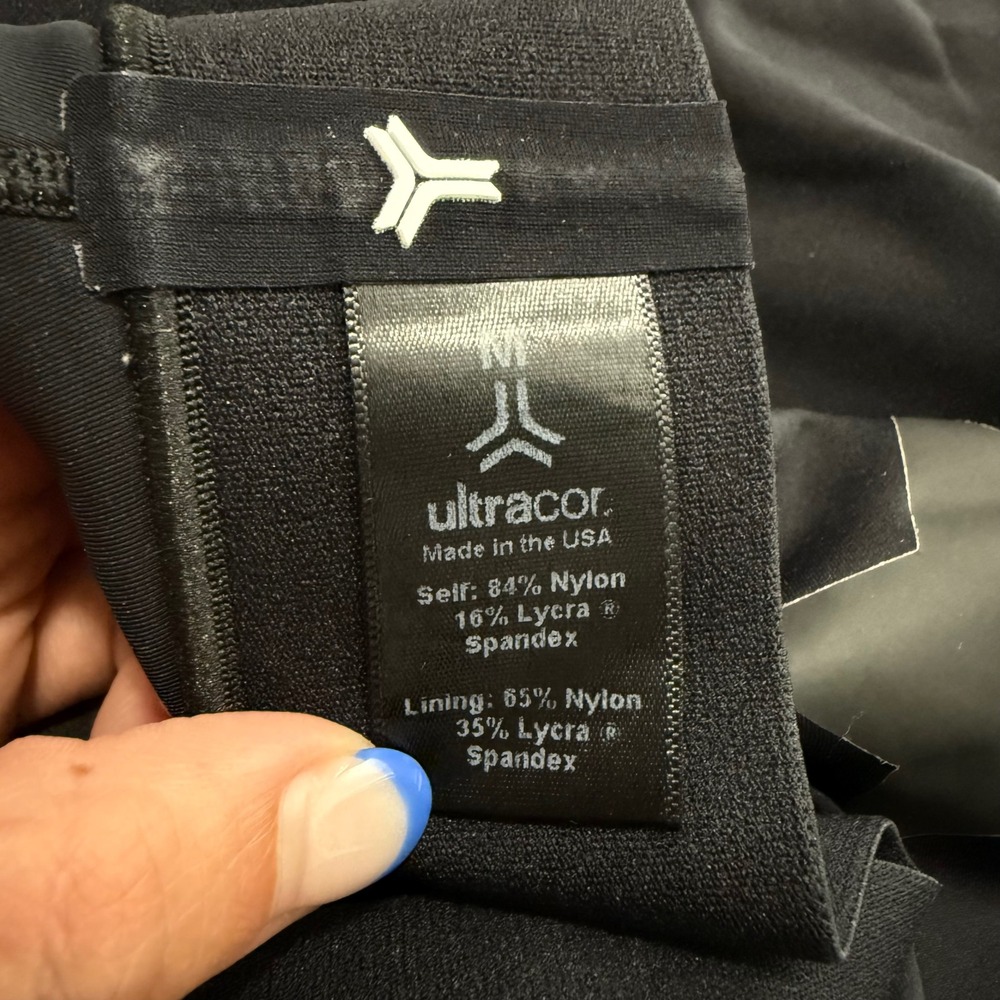 Ultracor Ultra High Star Leggings Womens Medium Black Good Bonded Stars Active - Picture 8 of 8